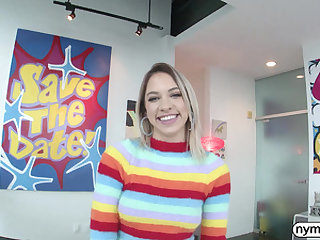 NYMPHO Khloe Kapri has her fuck holes stretched