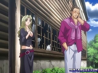 Hentai coed gangbang and swallow cum by some brats